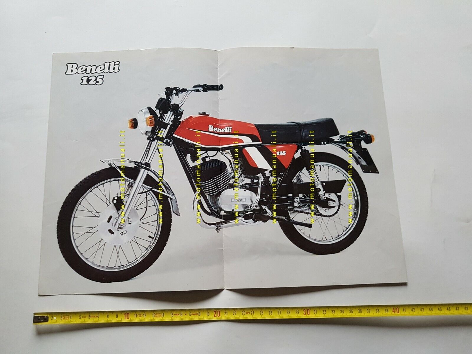 Depliant Benelli Turismo Depliant Brochure Moto Originale